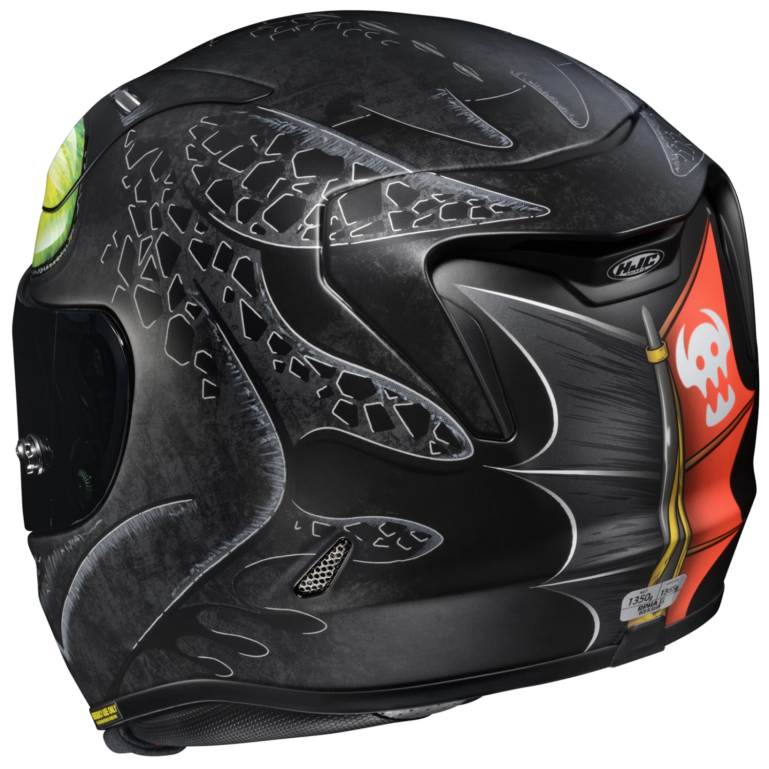 HJC RPHA 11 Pro Toothless - Image 3