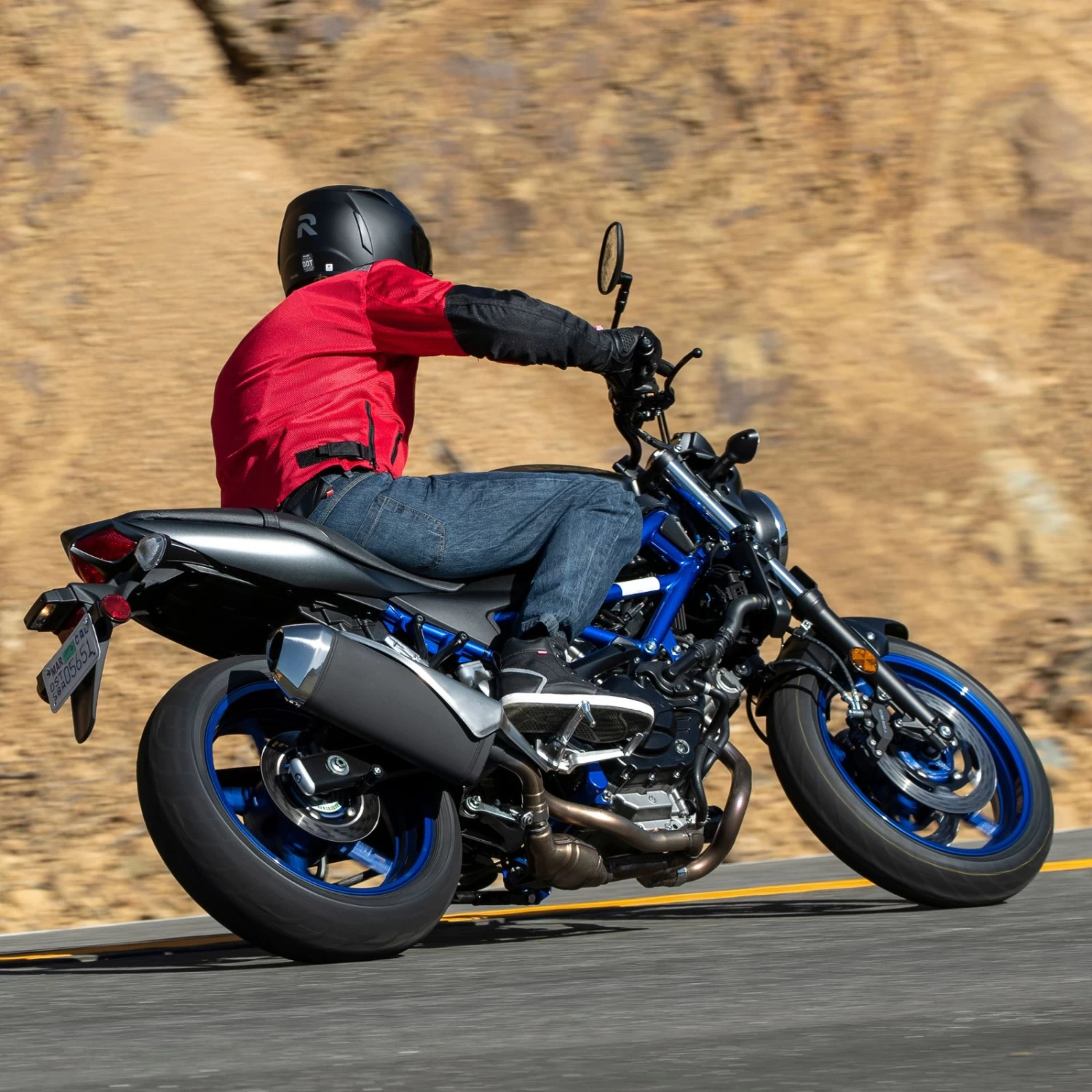 Ruto Armored Straight Leg Riding Jeans - Image 5