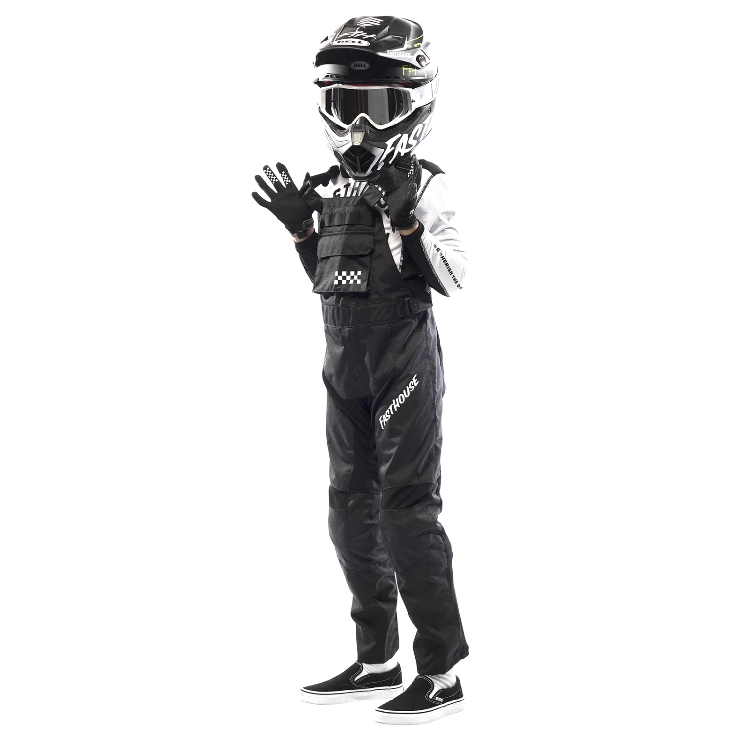 FASTHOUSE Youth Carbon Motorall - Image 3