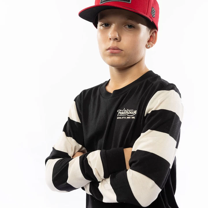 FASTHOUSE Youth Jailbreak Stripe Long Sleeve Tee - Image 8