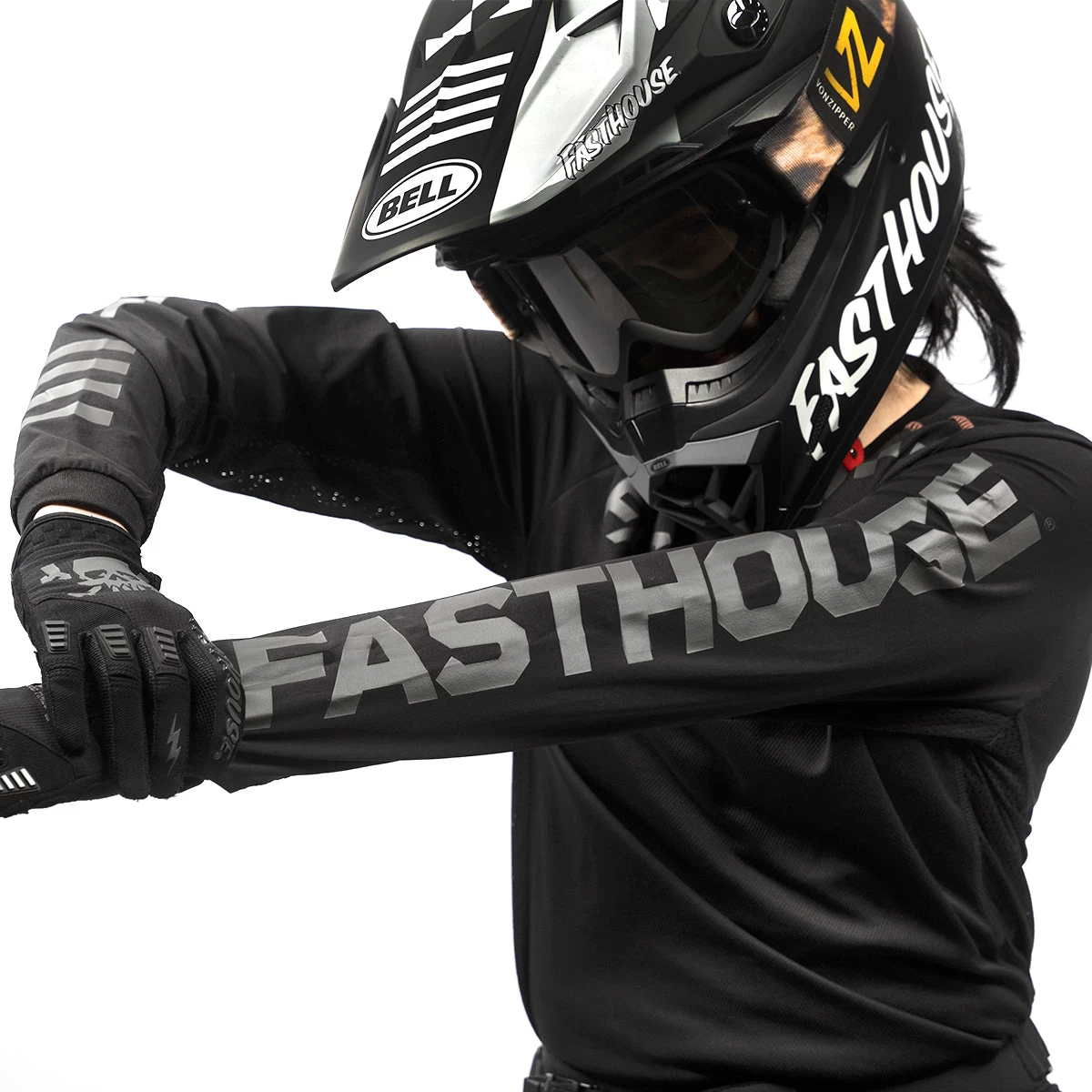 FASTHOUSE Women's Off-Road Sand Cat Jersey - Image 6