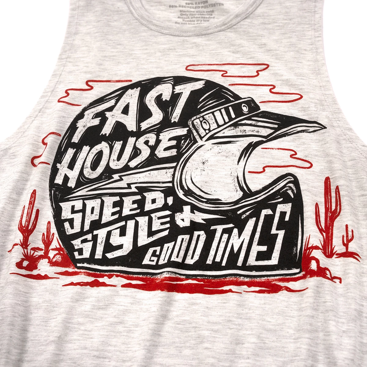 FASTHOUSE Women's Dust Devil Muscle Tee - Image 3