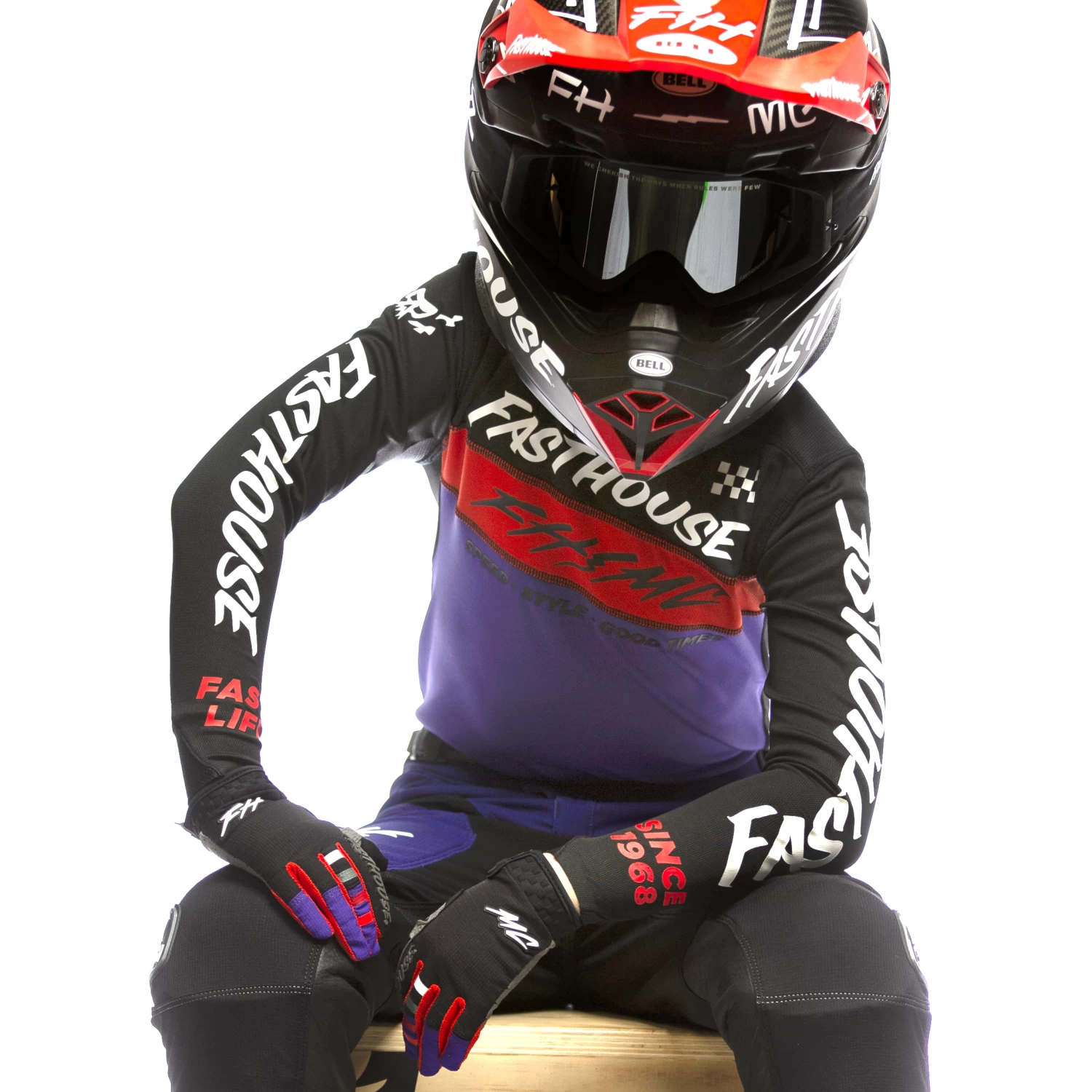 FASTHOUSE Youth Elrod Evoke Jersey - Image 3