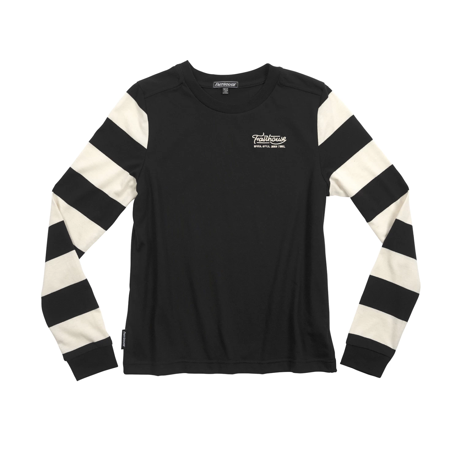 FASTHOUSE Youth Jailbreak Stripe Long Sleeve Tee