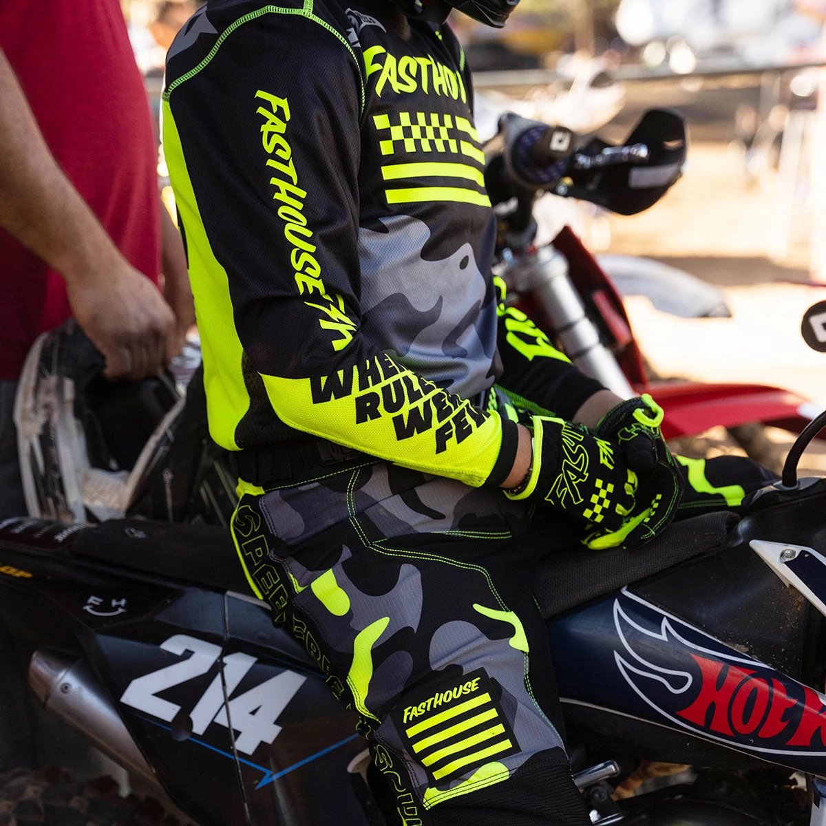 FASTHOUSE Youth Grindhouse Riot Jersey - Image 11